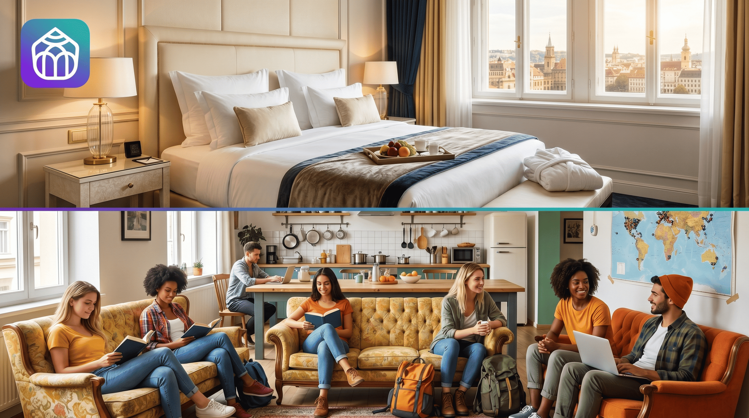 ما الفرق بين الفندق والهوستيل |  Hotel  vs  Hostel